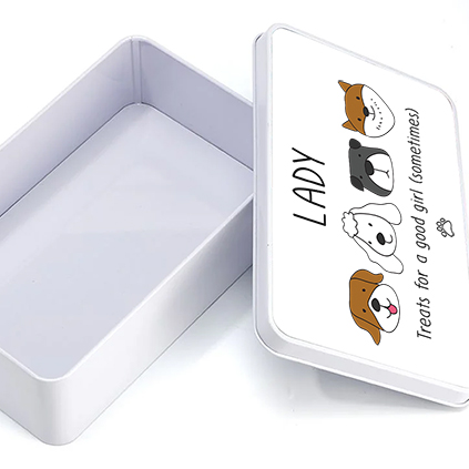 Personalised Dog Doodle Treats Tin