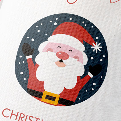 Personalised Childrens Santa Sack - Santa Claus