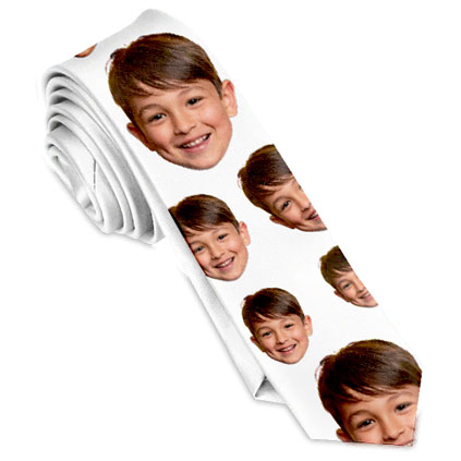 Personalised Tie Face Photo Upload
