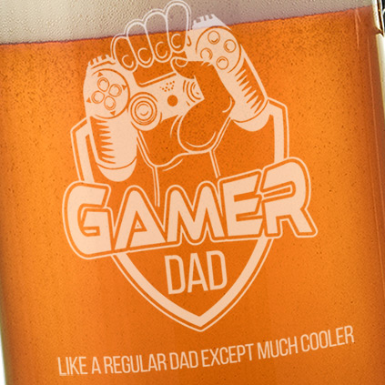 Personalised Gamer Dad Pint Tankard