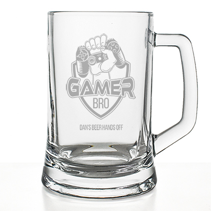 Personalised Gamer Dad Pint Tankard
