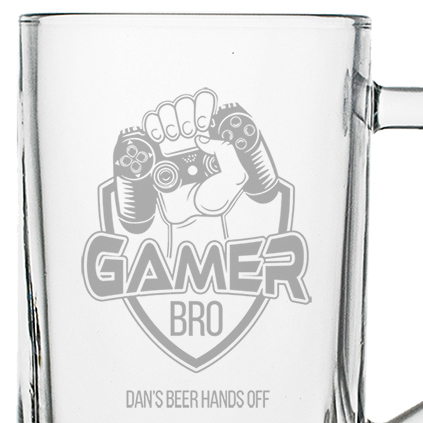 Personalised Gamer Dad Pint Tankard