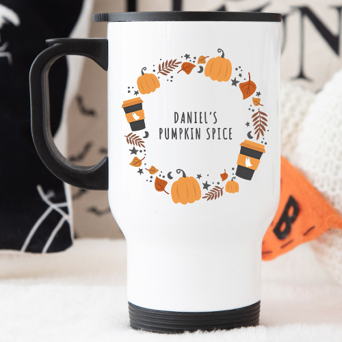 Personalised Halloween 14oz Travel Mug