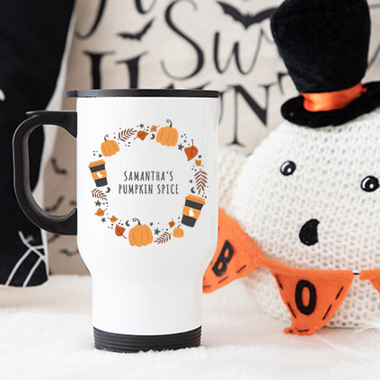 Personalised Halloween 14oz Travel Mug
