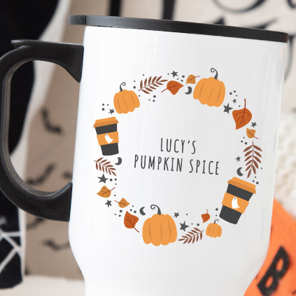 Personalised Halloween 14oz Travel Mug