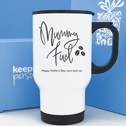 Personalised Travel Coffee Mummy Fuel