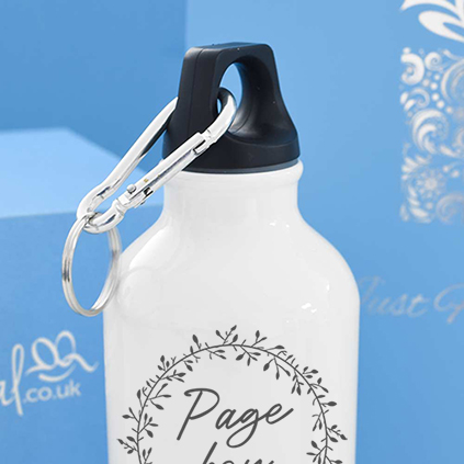 Personalised Page Boy/Flower Girl/Bridesmaid Children's Water Bottle