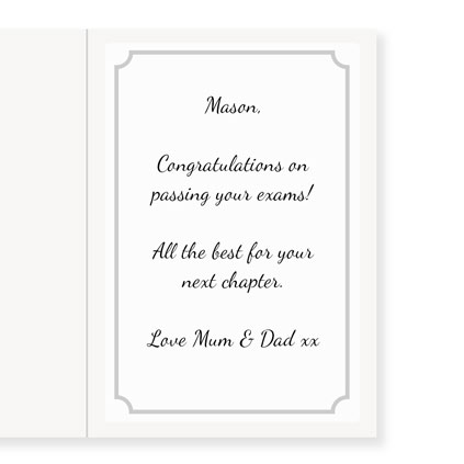 Well Done You Did It Greeting Card