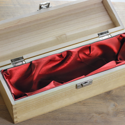 Personalised Wooden Wine Box - Thank You Gift