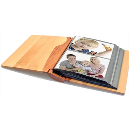 Personalised Wooden Anniversary Photo Album Personalised Wooden Anniversary Photo Album