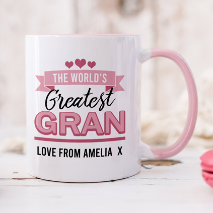 Personalised Mug - Greatest Gran