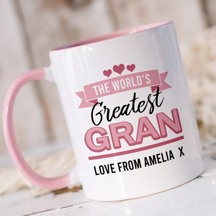 Personalised Mug - Greatest Gran