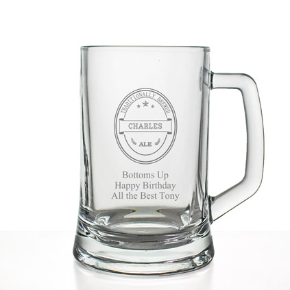 Personalised Ale Tankard