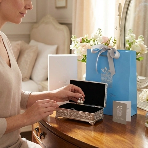 Mothers Day Antique Jewellery Box