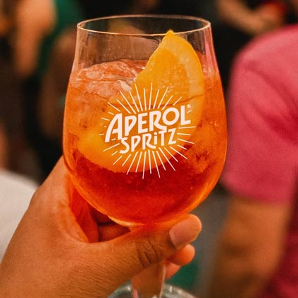 Personalised Aperol Spritz Glass 450 ml