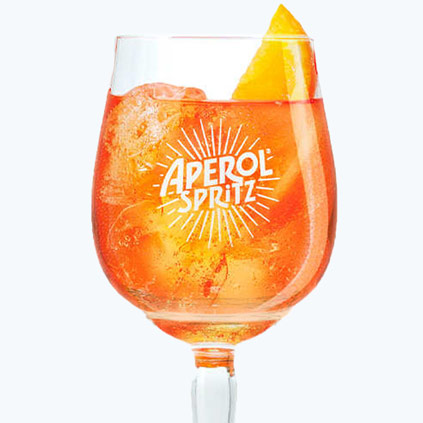 Personalised Aperol Spritz Glass 450 ml