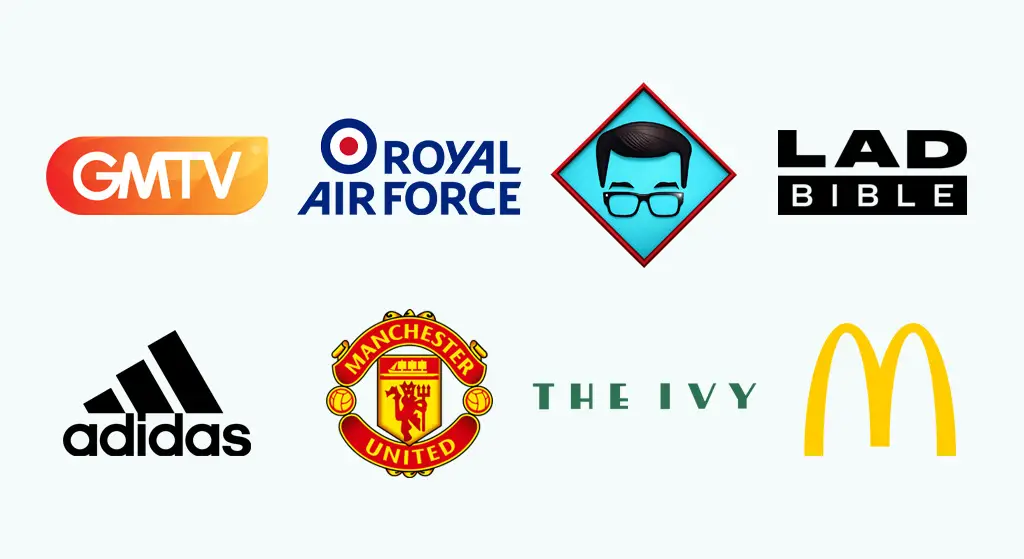 GMTV, LADbible, Richard Osman's House of Games, The Ivy