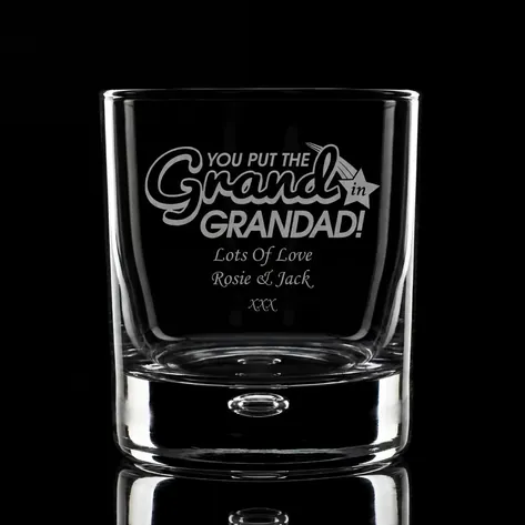 Personalised Grand In Grandad Premium Tumbler