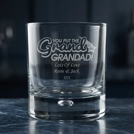 Personalised Grand In Grandad Premium Tumbler