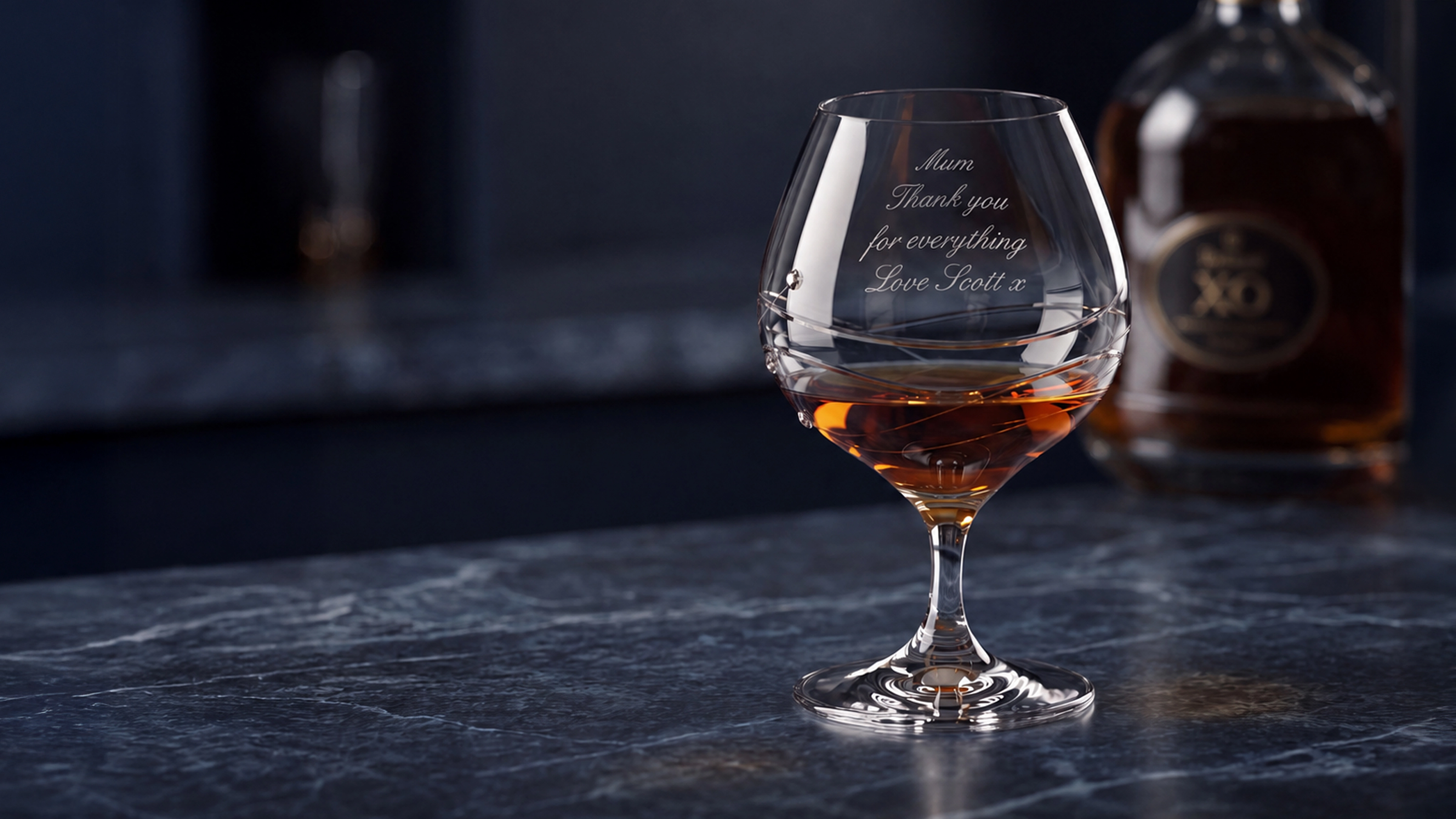 Personalised Brandy Glasses