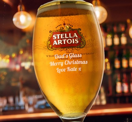 Personalised Christmas Glassware