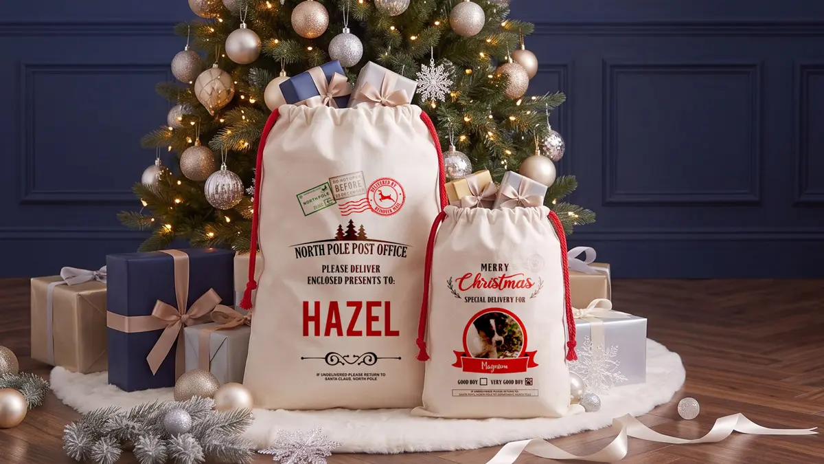 Personalised Sacks and Stockings