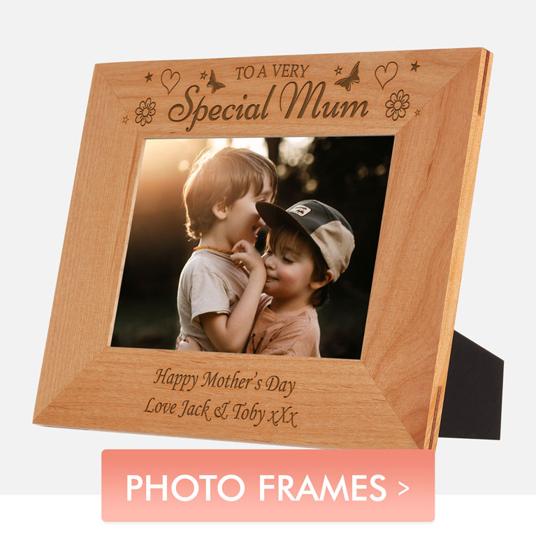 Personalised Mothers Day Gifts, Engraved Just For Mum