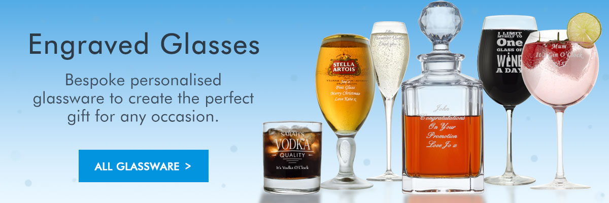 Engravable glassware deals