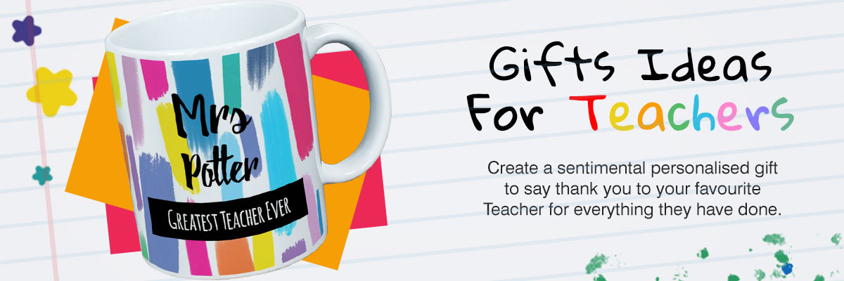 Personalised Teacher Thank You Gifts