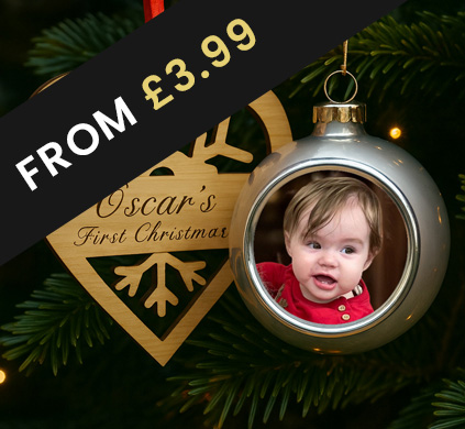 Personalised Christmas Baubles