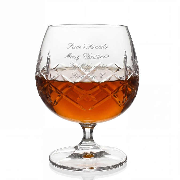 Personalised Brandy Glasses
