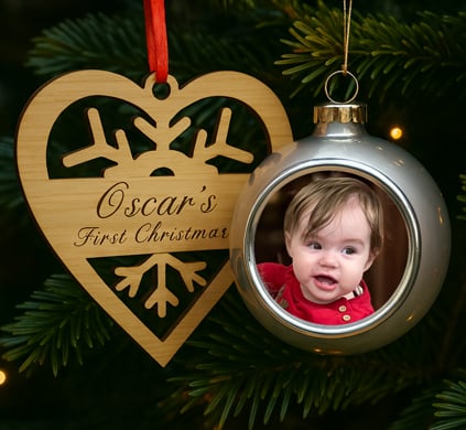 Personalised Christmas Baubles