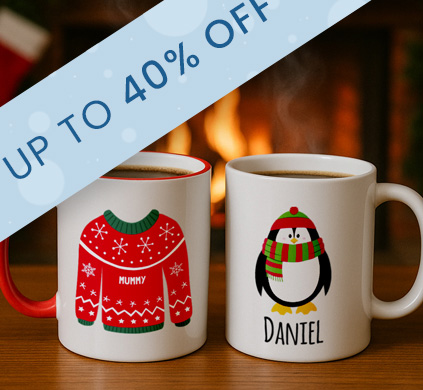 Personalised Christmas Mugs Personalised Christmas Mugs