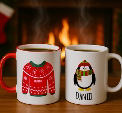 Personalised Christmas Mugs