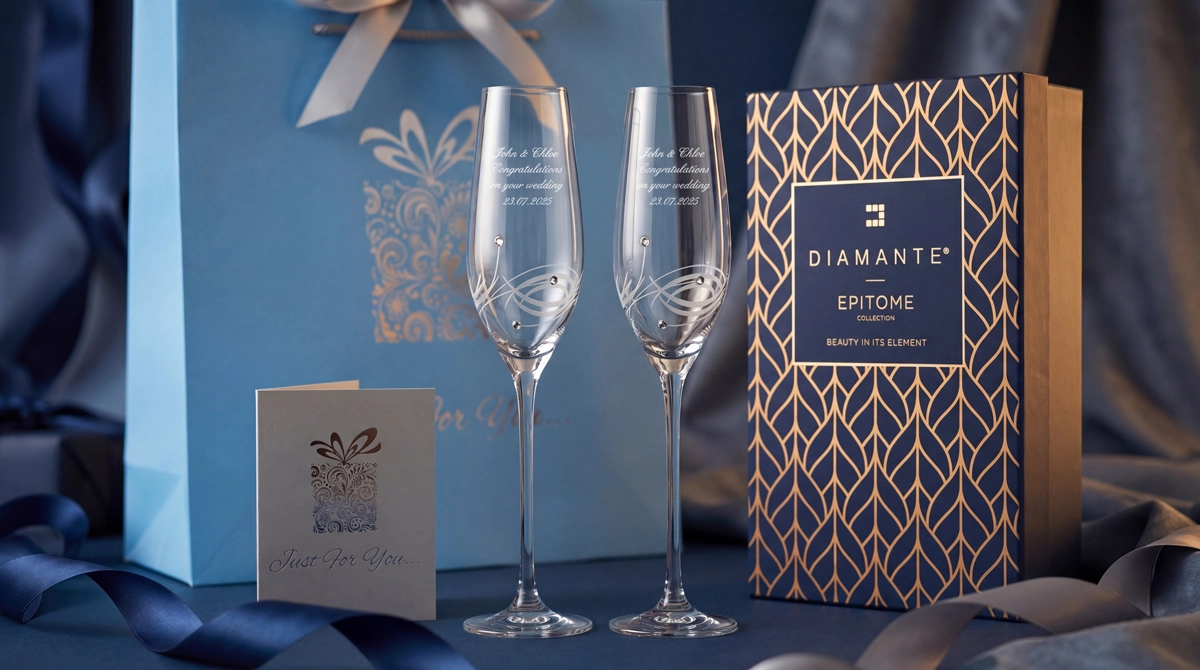 Personalised Engraved Glassware - Beer Glasses, Wine Glasses & More