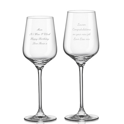 Personalised Wine Glass