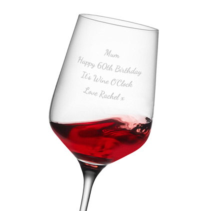 Personalised Wine Glass
