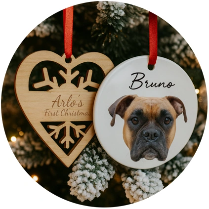 Personalised Christmas Baubles
