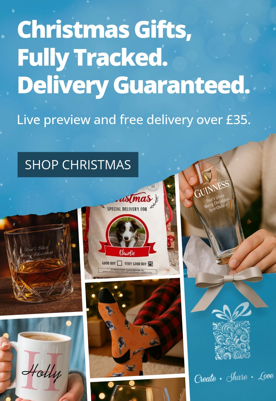 Fully Tracked Gifts Delivered For Christmas