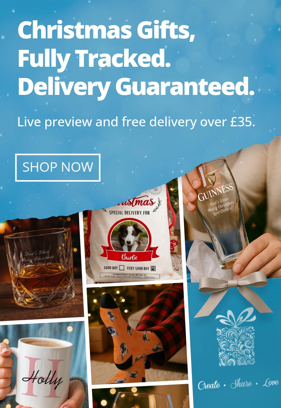 Fully Tracked Gifts Delivered For Christmas