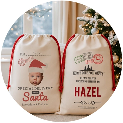 Personalised Santa Sacks