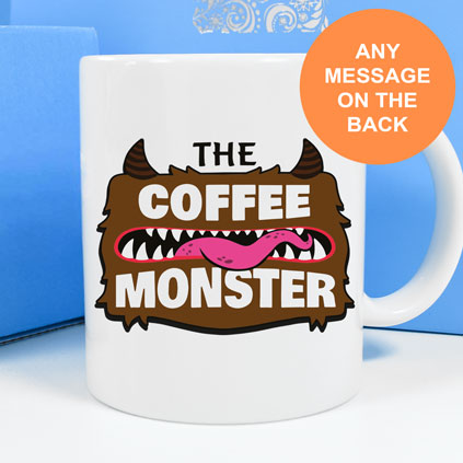 Personalised Mug - The Coffee Monster