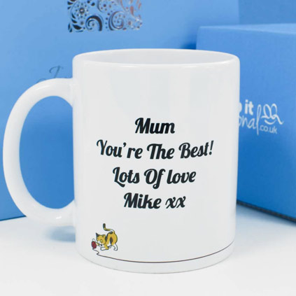 Personalised Mug - Crazy Cat Lady