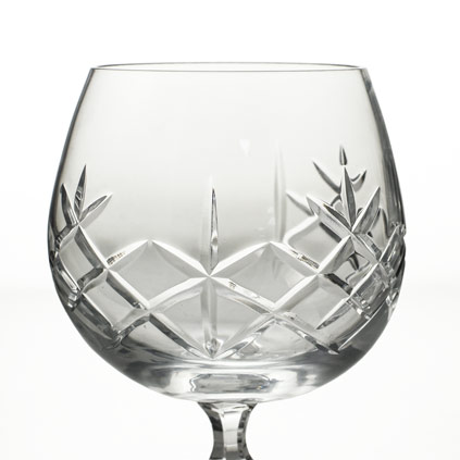 Personalised Lead Free Crystal Brandy Glass