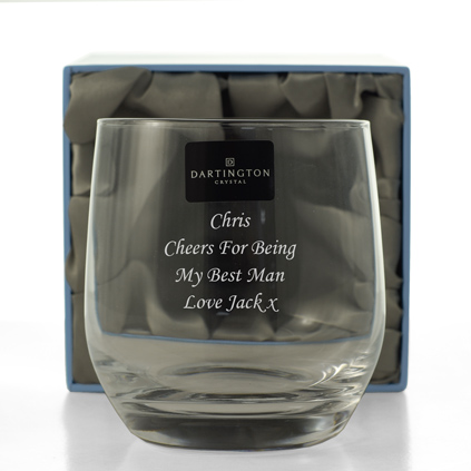 Personalised Dartington Whisky Glass - Essentials