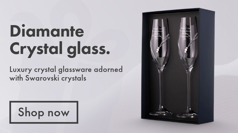 Diamante Glassware With Swarovski Elements