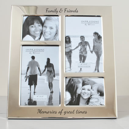 Engraved Collage Photo Frame