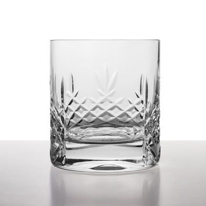 Mayfair Crystal Engraved Whisky Glass