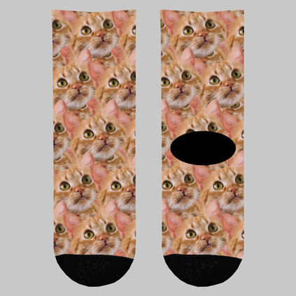 Personalised Funny Multiple Face Photo Socks