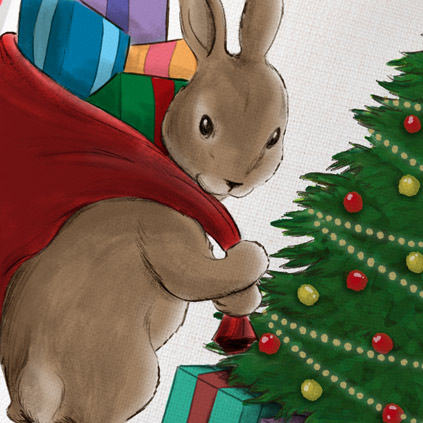 Personalised Christmas Santa Sack - First Christmas